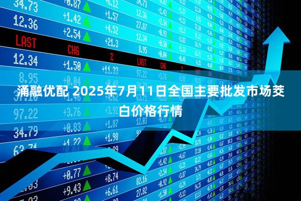 涌融优配 2025年7月11日全国主要批发市场茭白价格行情
