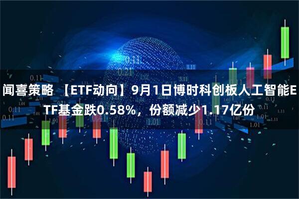 闻喜策略 【ETF动向】9月1日博时科创板人工智能ETF基金跌0.58%，份额减少1.17亿份