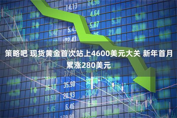 策略吧 现货黄金首次站上4600美元大关 新年首月累涨280美元